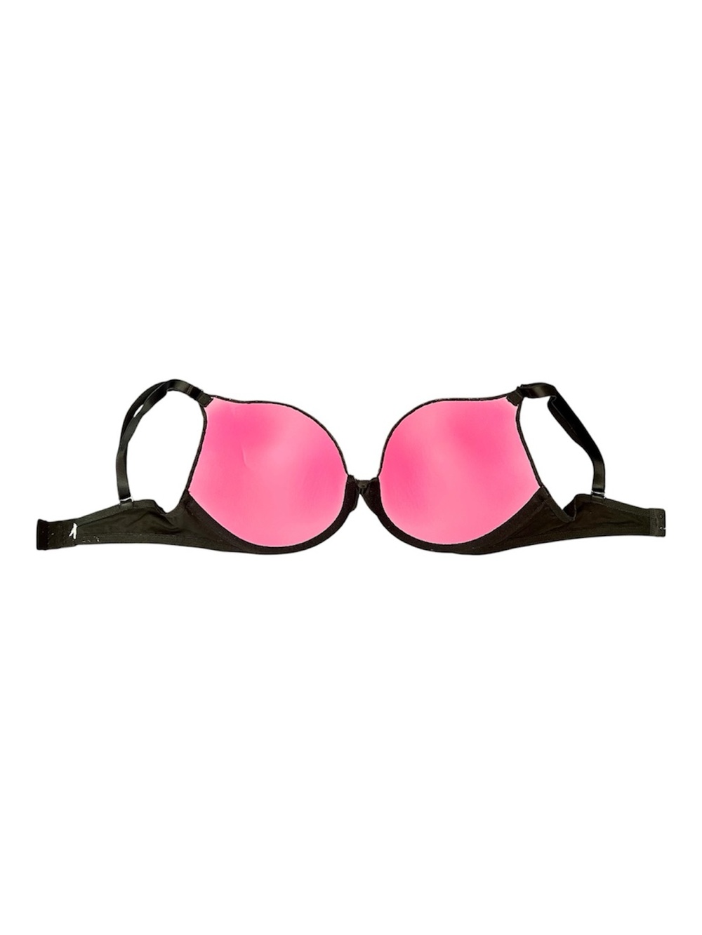 PINK Victoria's Secret Pure Black Push-Up Bra - 36D - Picture 5 of 5